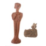Syro Hittite bird god and another