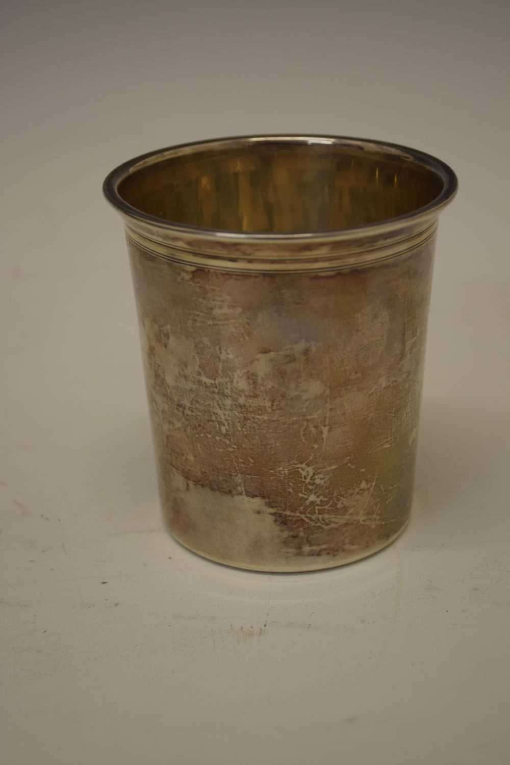 Mid-19th Century French silver beaker - Image 6 of 6