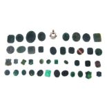 Collection of bloodstone intaglios