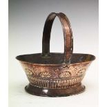 18th Century Dutch copper basket