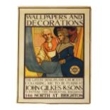 After Conrad Heighton Leigh (1883-1958), colour lithograph poster