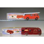 Dinky Toys - 981 Horse Box, together with 955 Fire Engine