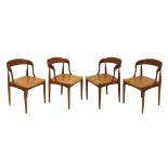 Johannes Andersen set of four model 16 dining chairs