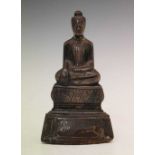 South East Asian figure of Buddha, probably Cambodian