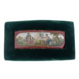 19th Century Italian 'Grand Tour' souvenir micromosaic panel