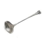 Georg Jensen silver 'Lily of the Valley' (Rose) pattern toddy ladle