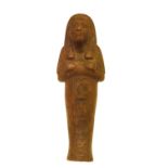 Egyptian carved alabaster figure