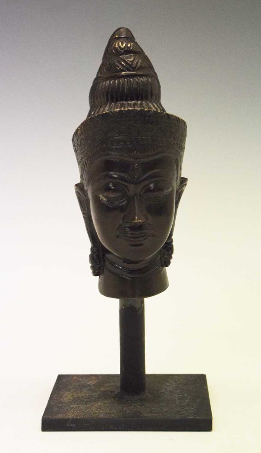 South east Asian bronze bust