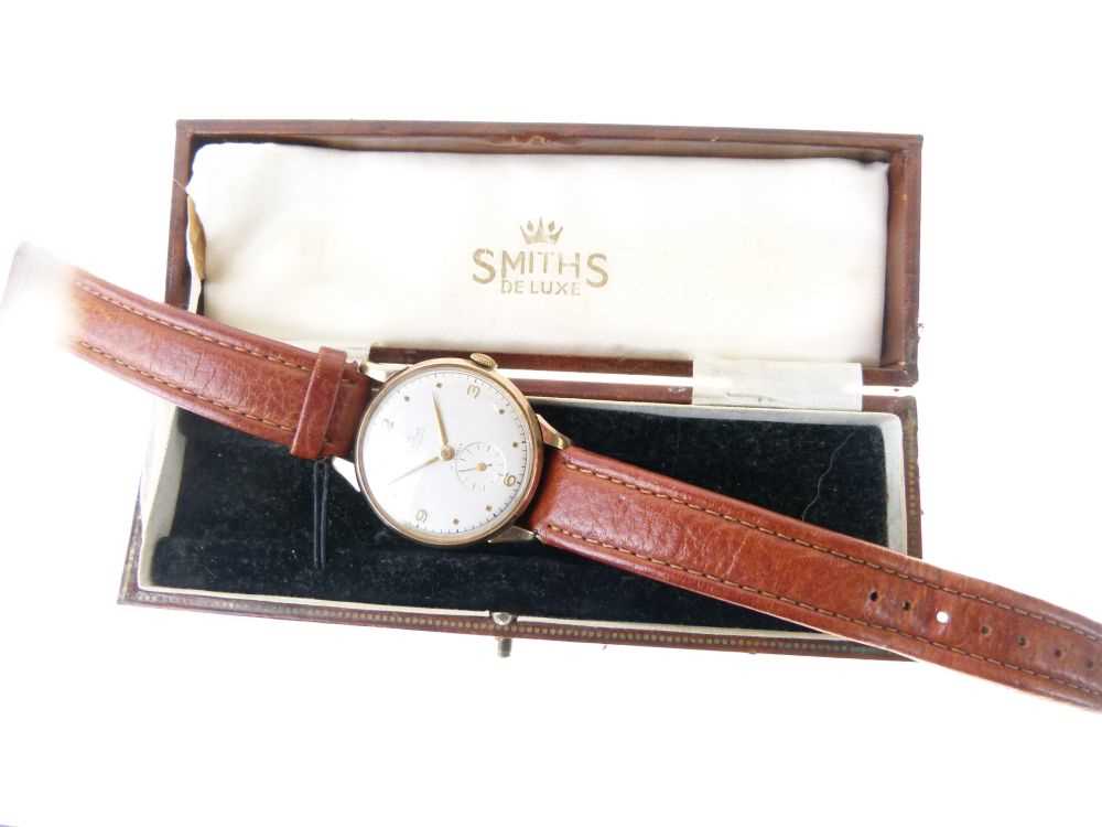 Smiths - Gentleman's 9ct gold mechanical wristwatch - Image 4 of 7