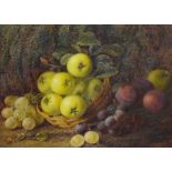 Vincent Clare (1855-1930) - Oil on canvas - Still life of fruit
