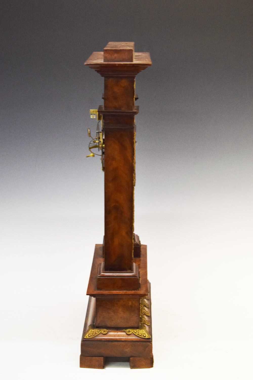 Early 19th Century French mahogany and ormolu-mounted mantel clock - Image 2 of 7