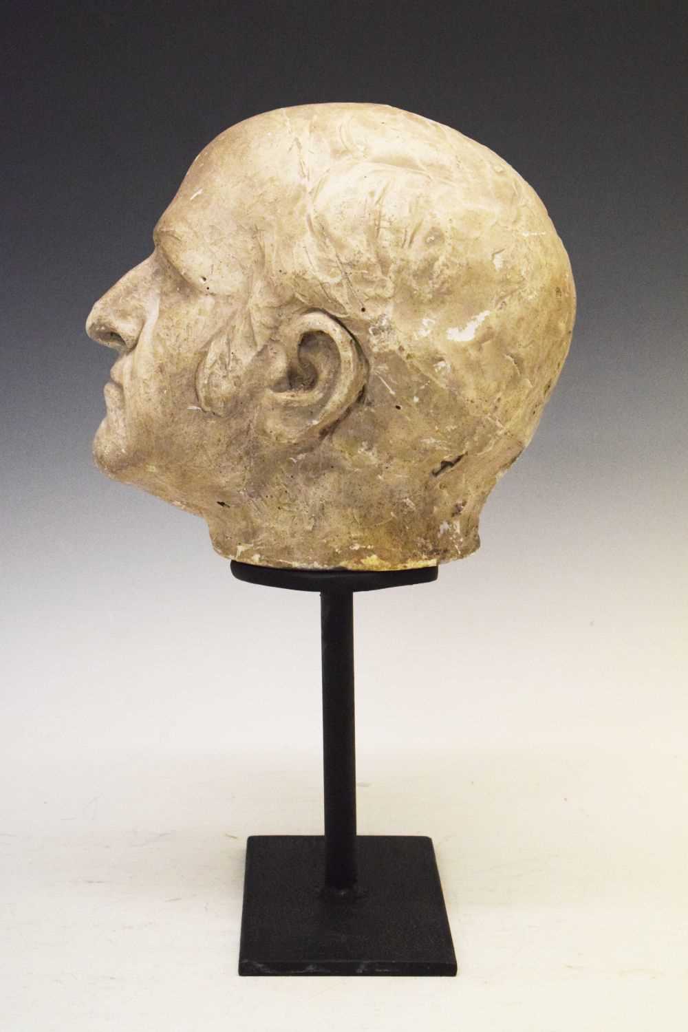 Late 19th Century plaster bust of a gentleman - Image 2 of 5