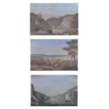 Nicholas Pocock (1740-1821) - Three aquatints - Bristol scenes