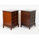 Pair of Stag Minstrel bedside chests