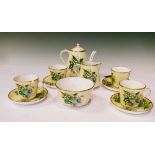 Victorian porcelain tea set