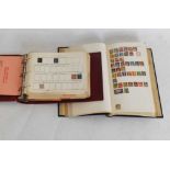 Two albums of mainly late 19th and early 20th Century GB and World stamps
