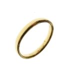 22ct gold wedding band