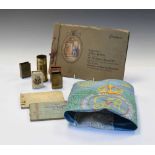 Group of First World War-related items