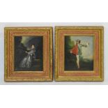 G. Grafton (late 20th Century) - Pair of oils on boards