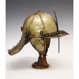 Good copy of a Cromwellian period 'Lobster Tail' helmet