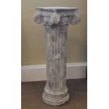 Large ornamental composite Corinthian column