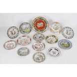 Group of mainly early 19th Century Mason's ironstone dinnerwares