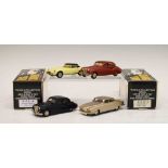 Gems & Cobwebs (Cornwall) - Four precision hand built 1/43 scale model vehicles