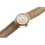 Avia lady's 9ct gold watch