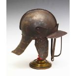 Copy of a Cromwellian period 'Lobster Tail' helmet