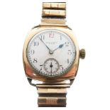 Waltham USA - Gentleman's gold plated wristwatch
