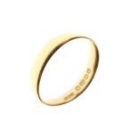 22ct gold wedding band