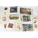 Large collection of printed textiles