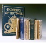 Books - Quantity of late 19th century and early 20th century books relating to royalty