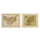 Maps of Gloucestershire and Cheshire