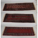 Six MIddle Eastern style rugs and runners