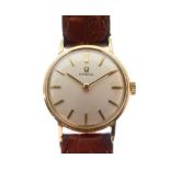 Omega - Lady's gold plated wristwatch