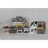 Quantity of boxed Atlas Editions model fighter planes, trucks, etc.