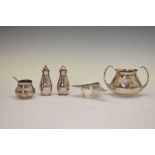 Eric Clements for Elkington - Group of silver plated items