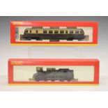 Two boxed Hornby 00 gauge railway trainset locomotives
