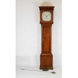 Early 19th Century oak and mahogany cased 30-hour longcase clock, Jonas Jonas, Newton