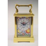 Staffordshire Enamels carriage clock