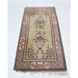 Small Tibetan wool rug