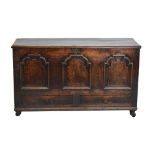 George III three-panel mule chest