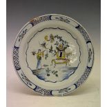 Mid 18th Century Delft plate