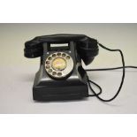 Vintage Bakelite GPO E1 telephone