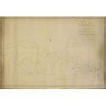 Victorian rolled estate map - Penselwood, Somerset