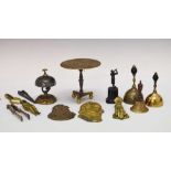 Assorted metalwork