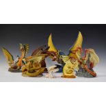 Quantity of boxed 'Enchantica' dragons and other boxed models