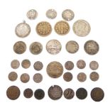 Quantity of GB and world coinage