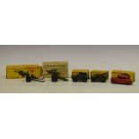 Dinky Toys - Four boxed diecast model vehicles